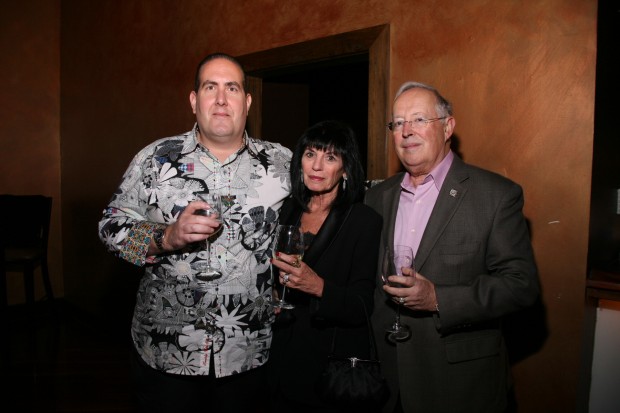 Andrew Buffen, Marsha and Gerald Cohn